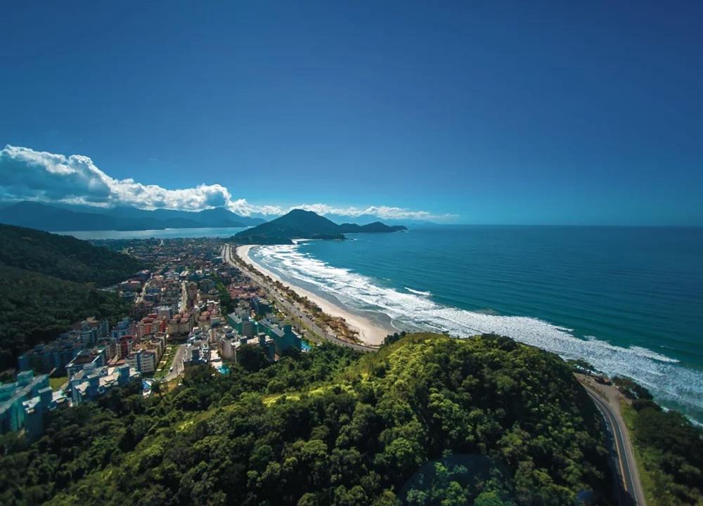 Apartamento Na Praia Grande De ウバトゥバ エクステリア 写真