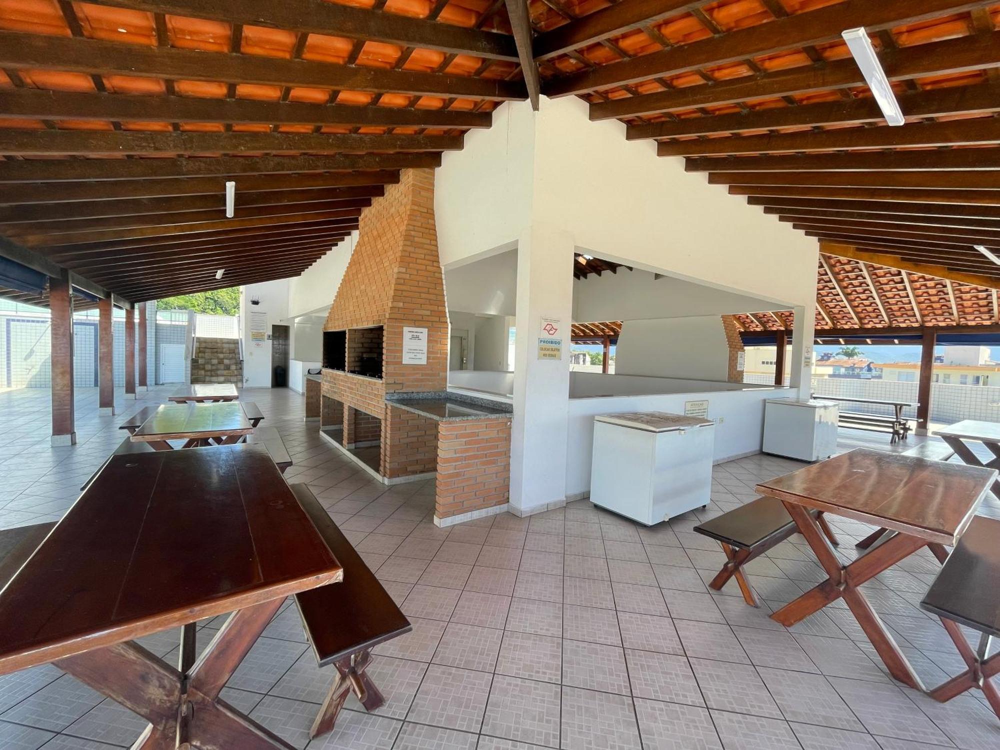 Apartamento Na Praia Grande De ウバトゥバ エクステリア 写真